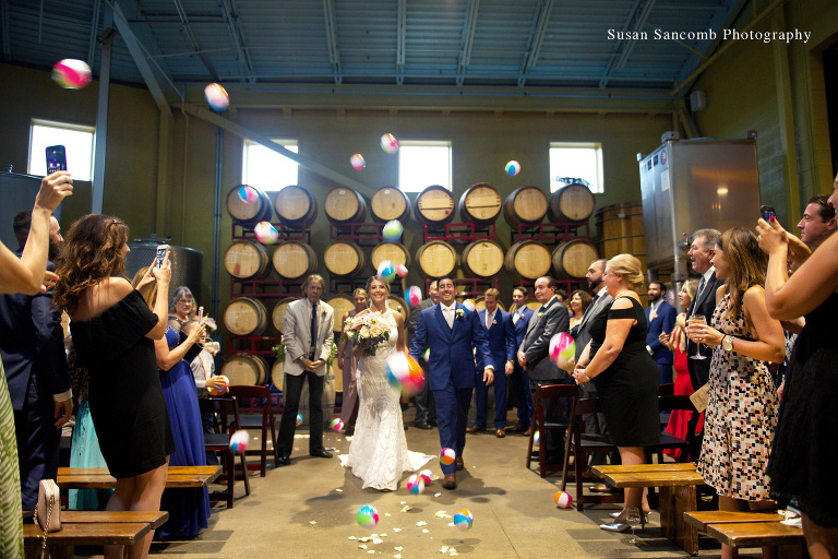 Kristin & Bernard's Wedding — Kristin & Bernard at Newport Vineyards. Photography: Susan Sancomb.