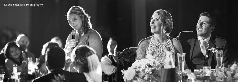 Kristin & Bernard's Wedding — Candlelit reception at Newport Vineyards. Photography: Susan Sancomb.