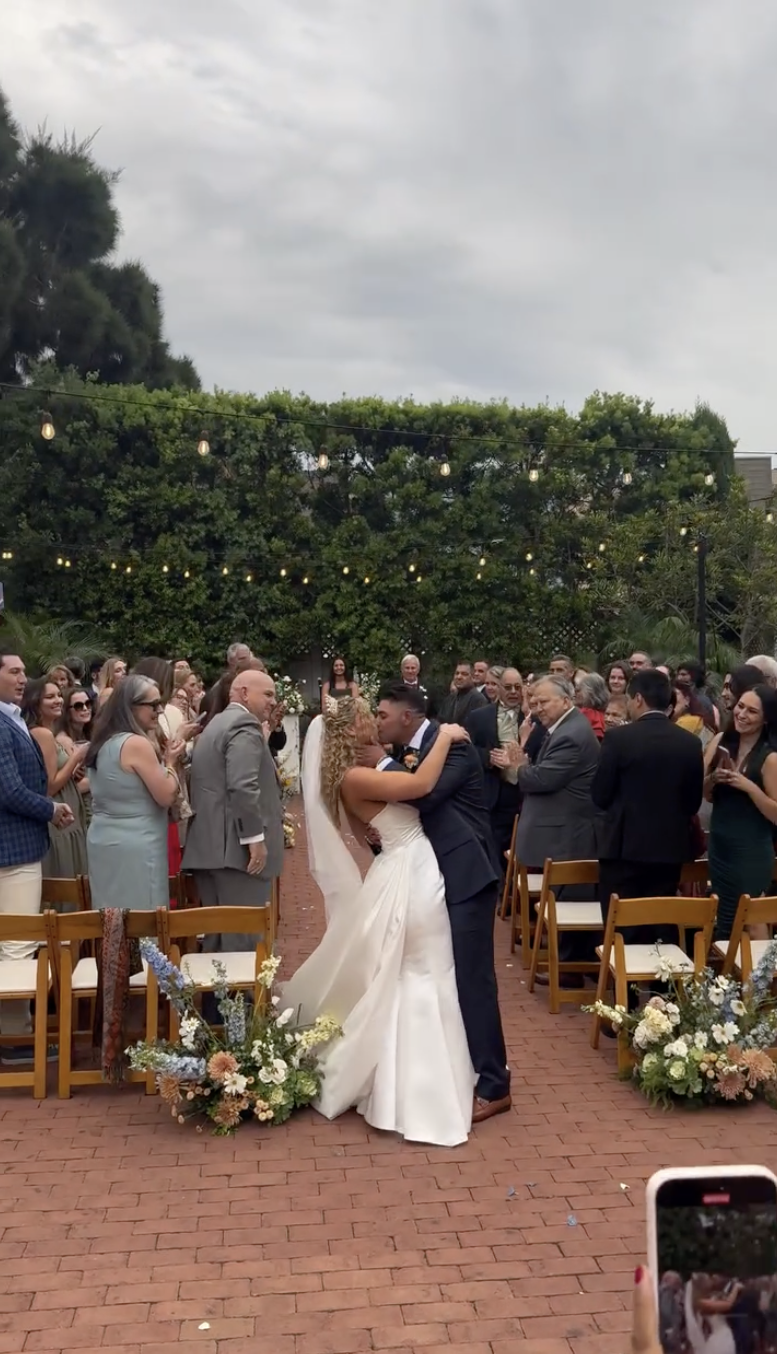 Cate's wedding